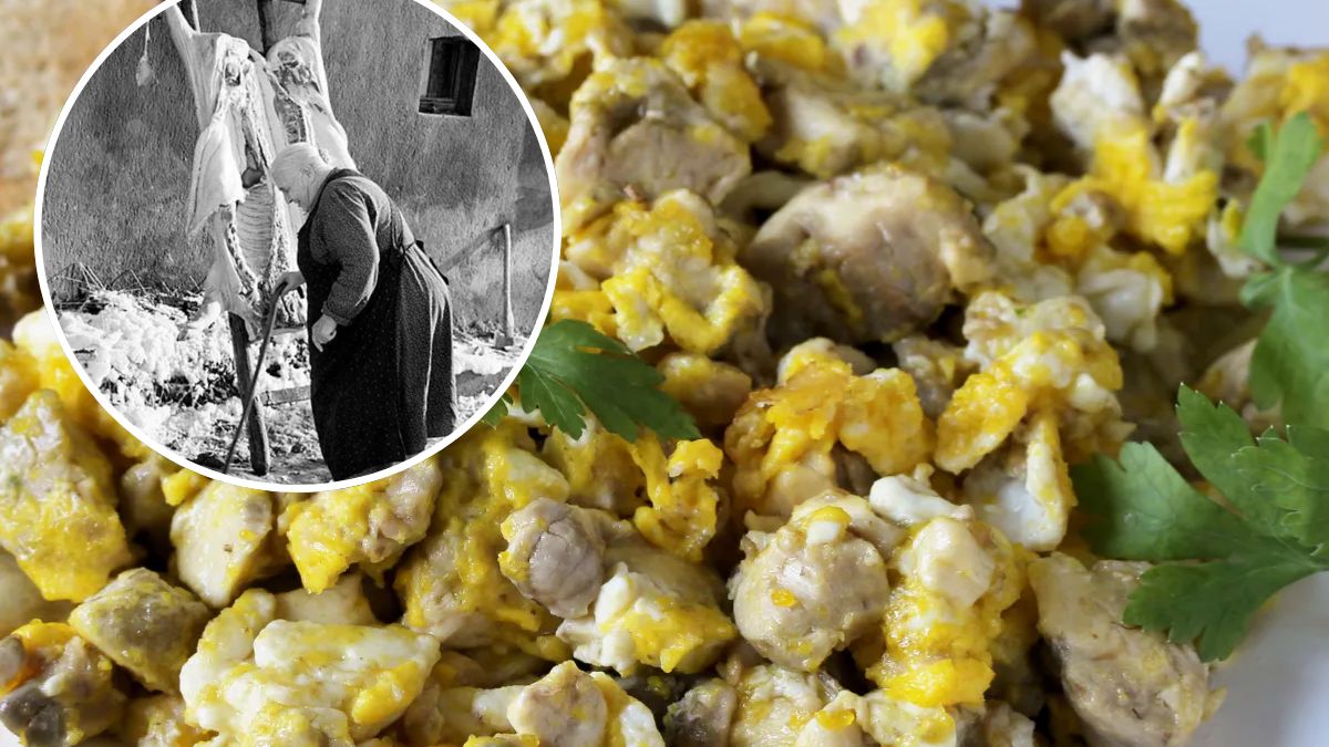 Jajecznica z móżdżkiem