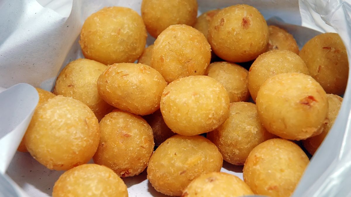 Chrupiące kuleczki ziemniaczane - Pyszności