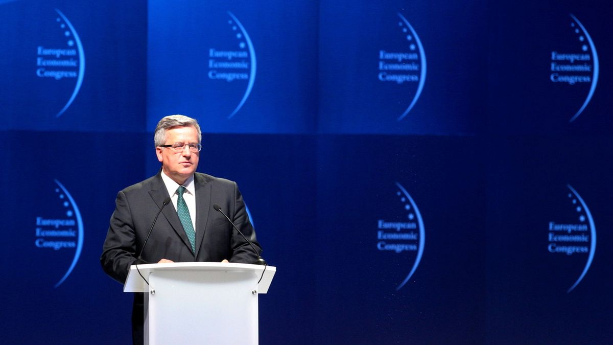 Prezydent na inauguracji Europejskiego Kongresu Gospodarczego<br>
