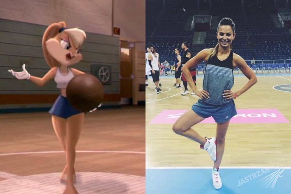 Króliczka Lola i Anna Lewandowska