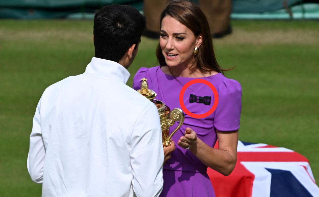 Księżna Kate pojawiła się na finale Wimbledonu 