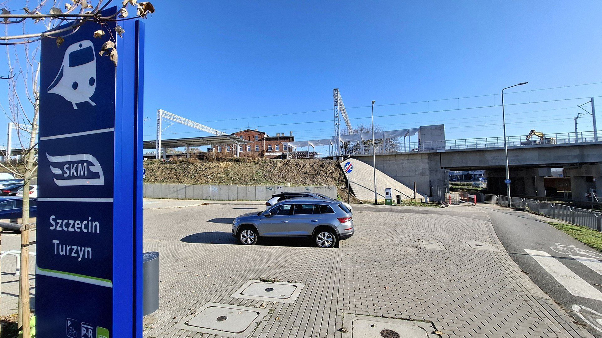 Budowa SKM. Szczecin Turzyn