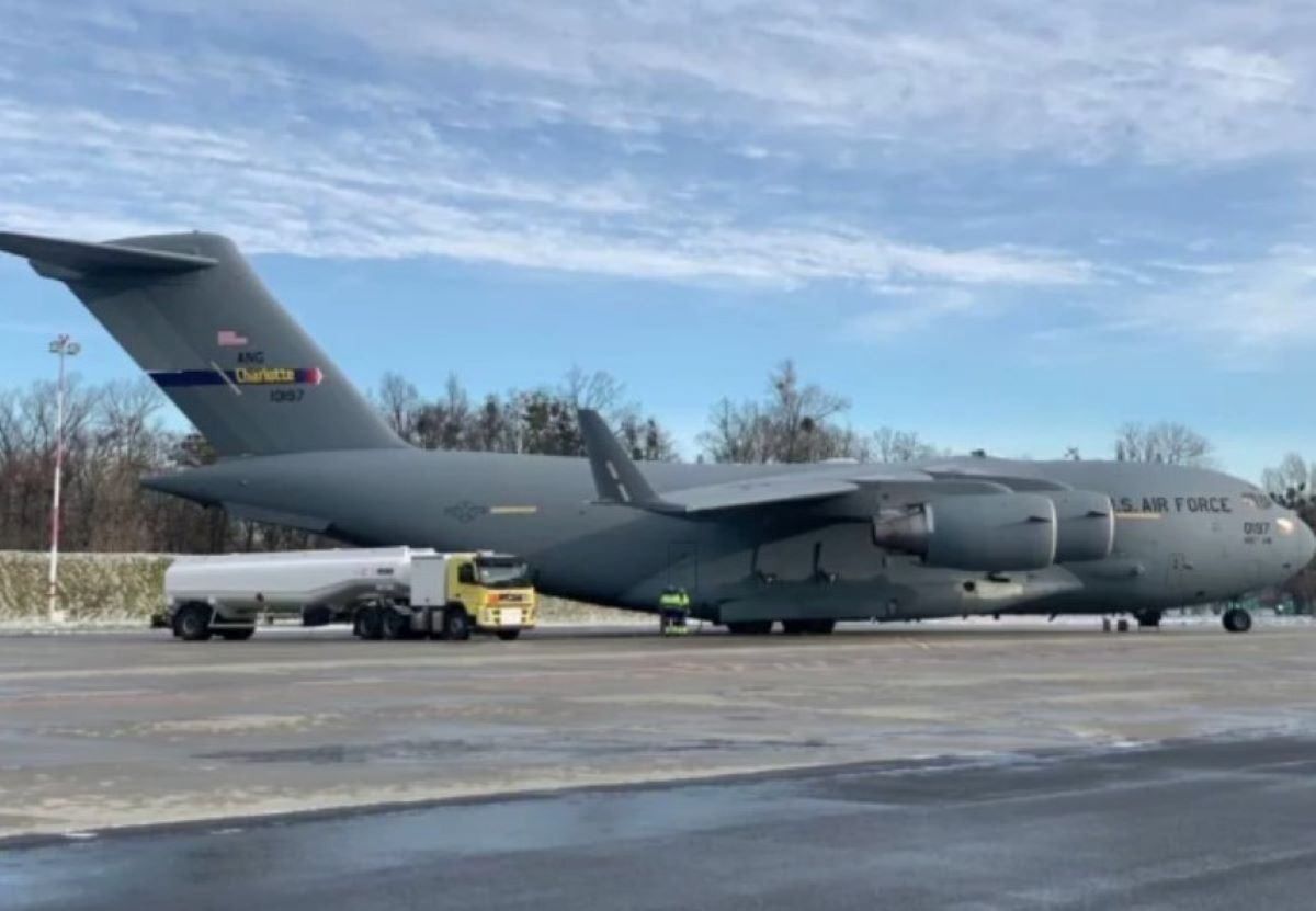 C-17 Globemaster III we Wrocławiu. 
