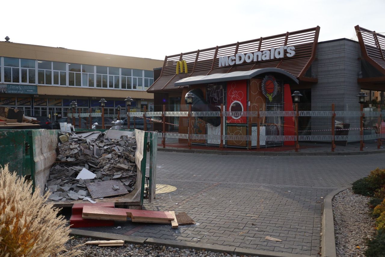 Rzeszów: McDonald's przy Lwowskiej tymczasowo zamknięty. Trwa remont