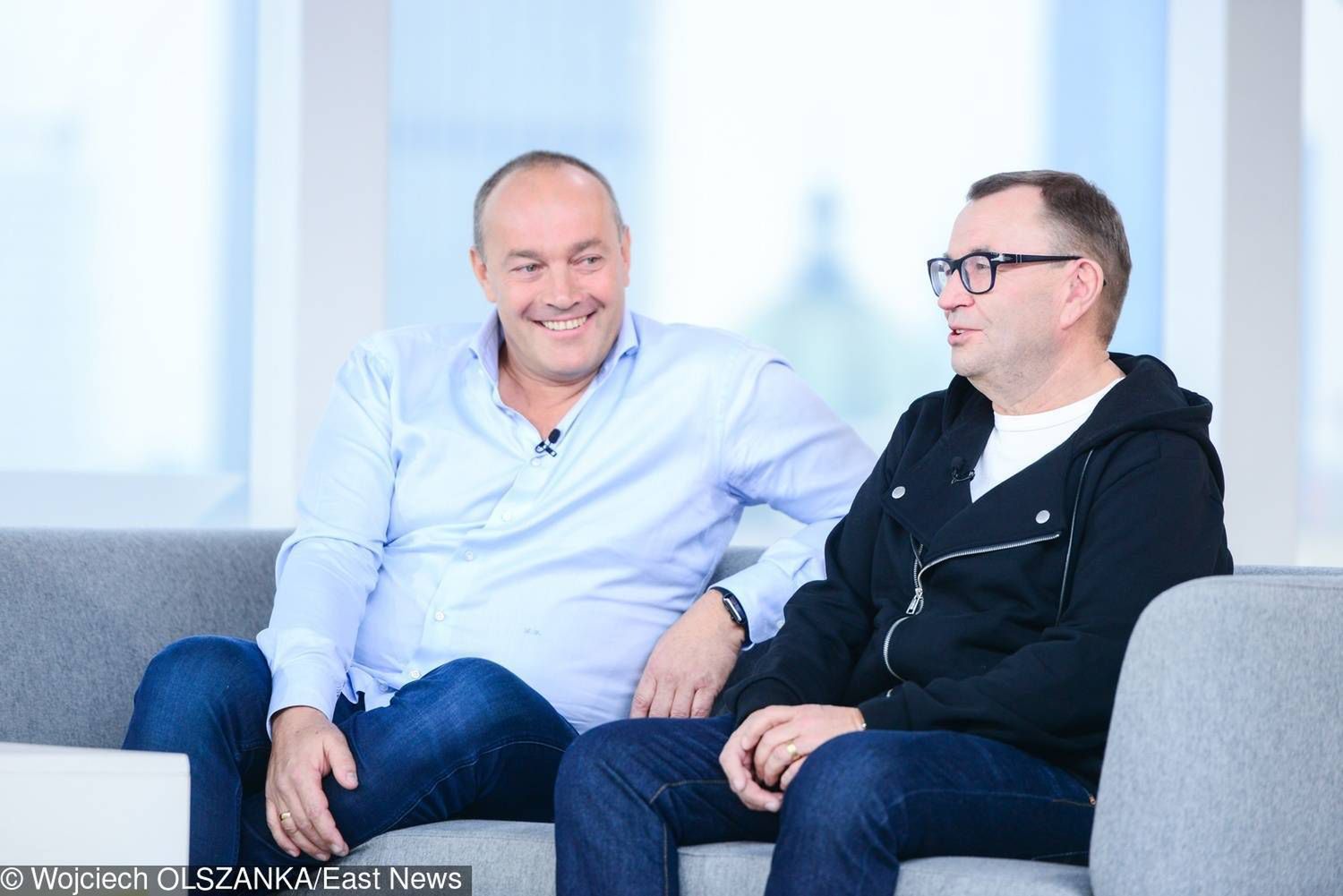 Rafał Bryndal i Łukasz Preibisz - lekarz prowadzący operację nosa