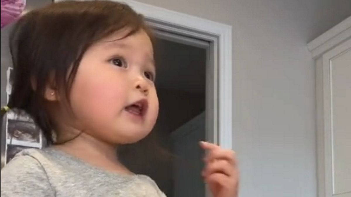 Dziewczynka z filmiku na TikToku