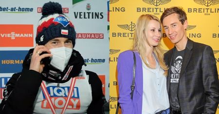 Kamil Stoch przerwał wywiad, by odebrać telefon od żony: "Ewuniu, za TRZY MINUTKI"