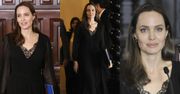 Angelina Jolie niesie pomoc uchodźcom w skromnej sukience