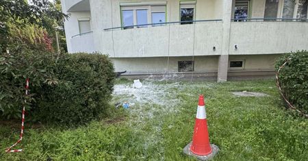 33-latek runął na ziemię. Zerwały się zabezpieczenia