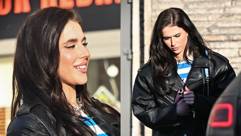 Roksana Węgiel paraduje po mieście