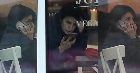 Przygnębiona Violka rozmawia przez telefon (WIDEO)