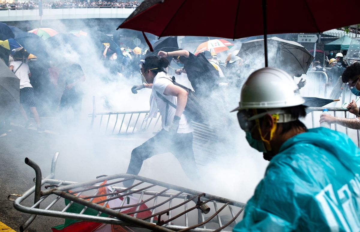 Mieszkańcy Hongkongu rzucili wyzwanie Chinom. Sprzeciwiają się wkraczaniu komunistów w ich życie