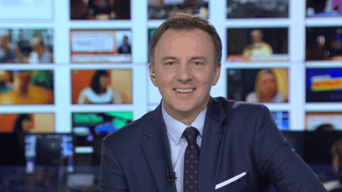 Krzysztof Górlicki spędzał Boże Narodzenie z widzami TVN24. Nie wszystko poszło zgodnie z planem