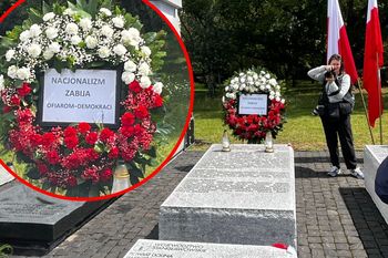 Rocznica rzezi Wołyńskiej. Jedna wiązanka przyciągnęła uwagę