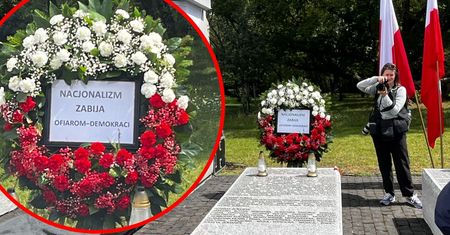 Rocznica rzezi Wołyńskiej. Jedna wiązanka przyciągnęła uwagę