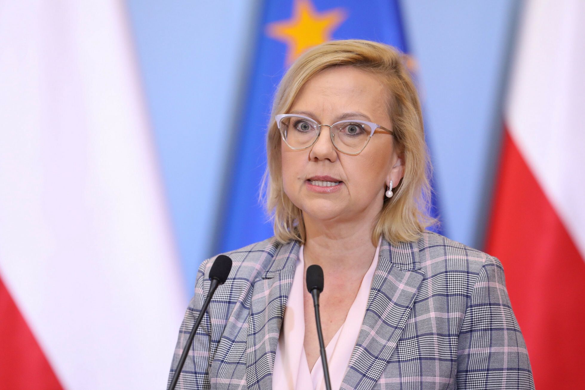 Minister klimatu i środowiska Anna Moskwa