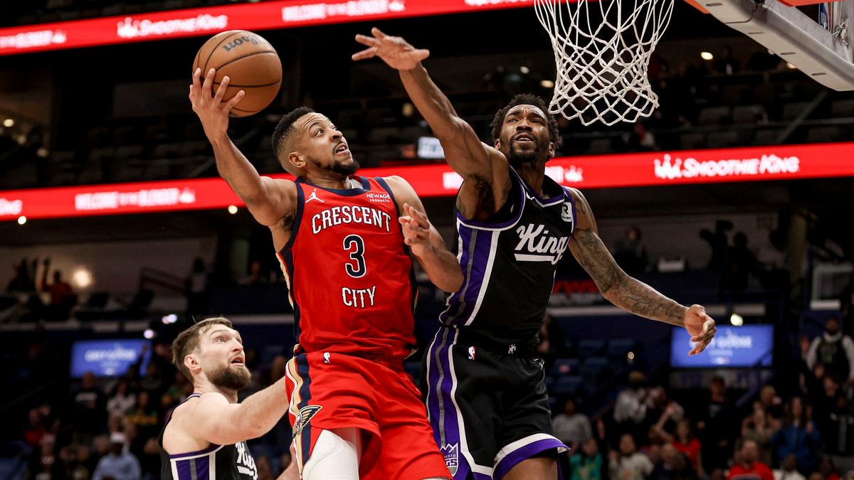 Getty Images / Derick E. Hingle / C.J. McCollum w akcji