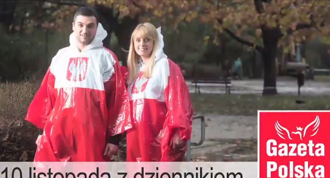 „Gazeta Polska Codziennie” w piątek z biało-czerwoną peleryną (wideo)
