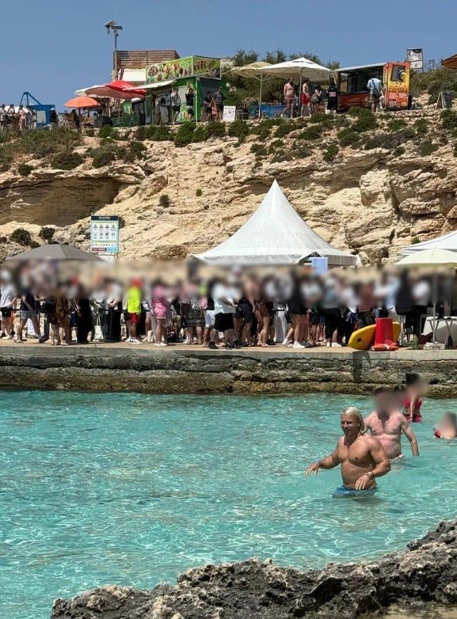 Skolim podczas wakacji na Malcie