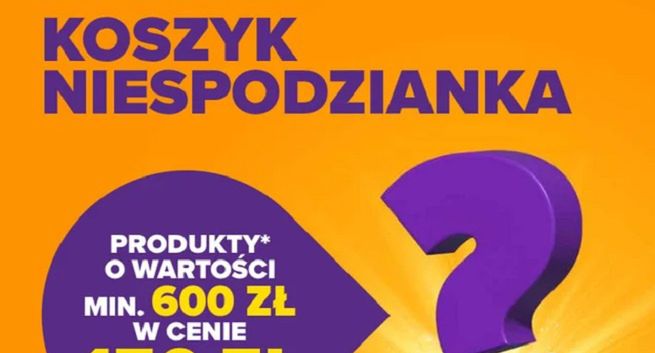 Koszyki niespodzianki w promocji Carrefoura