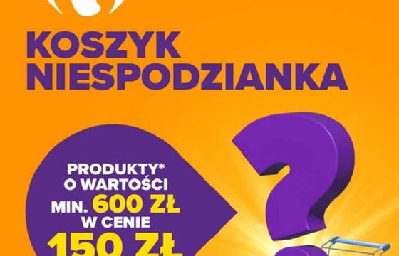 Koszyki niespodzianki w promocji Carrefoura