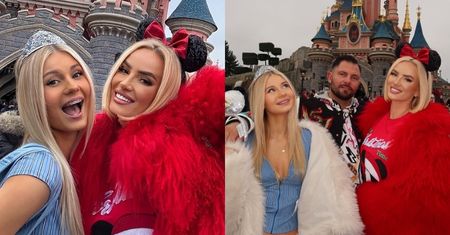 Izabela Macudzińska w uszach Myszki Miki szaleje w Disneylandzie z córką. 17-letnia Eliza jest już klonem sławnej mamy (ZDJĘCIA)