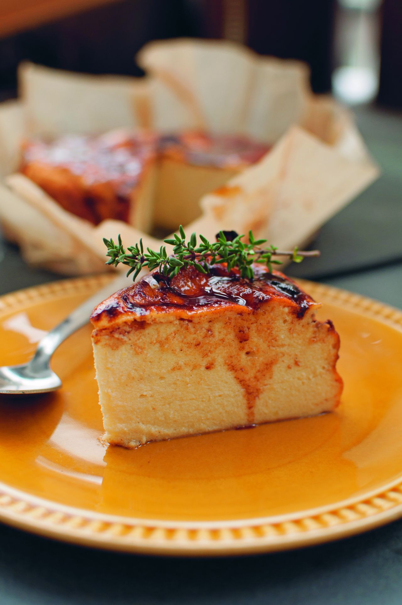 Melopita z miodem tymiankowym