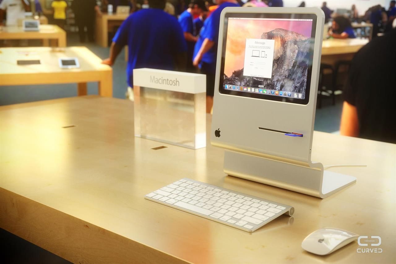 Macintosh 128k przeniesiony do roku 2015