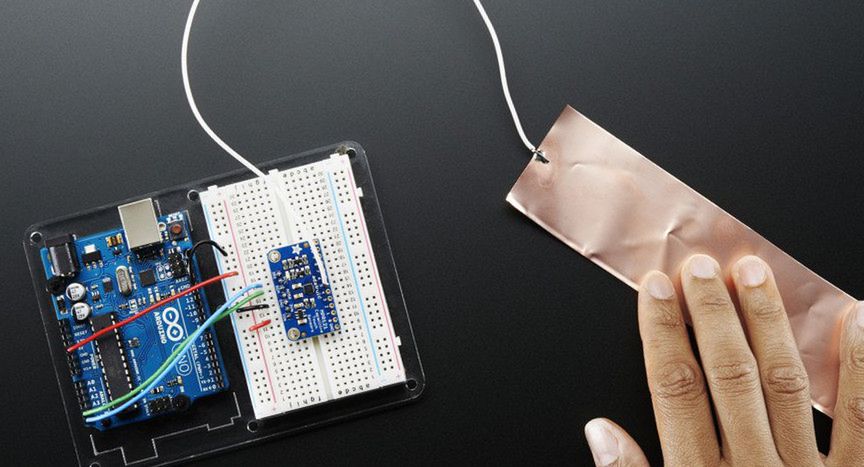 Arduino — wykrywamy dotyk z modułem MPR121