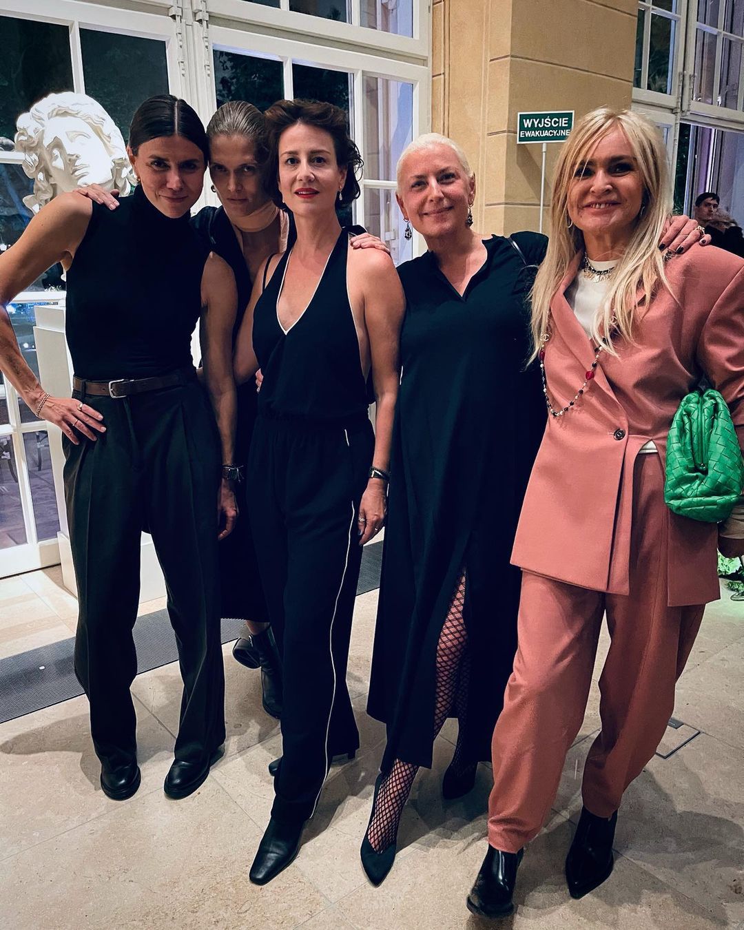Joanna Horodyńska, Maja Ostaszewska, Monika Olejnik na imprezie Vogue Polska