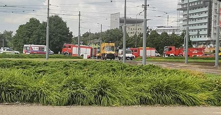 Zderzenie tramwajów w Poznaniu. Wiele osób rannych