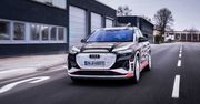 Audi Q4 e-tron w kamuflażu, ale bez większych tajemnic. Zaskakuje za to wnętrzem
