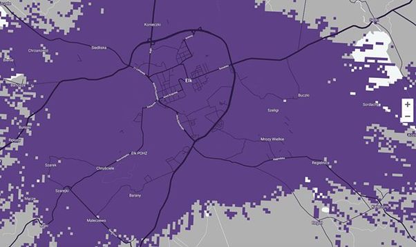 Ełk w zasięgu 4G Ultra