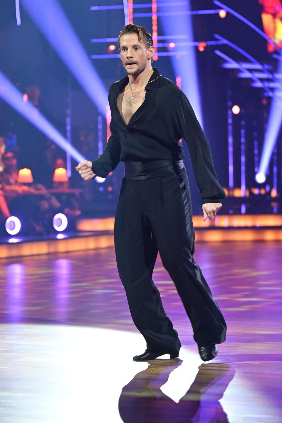 Sebastian Fabijański na parkiecie "Tańca z gwiazdami"