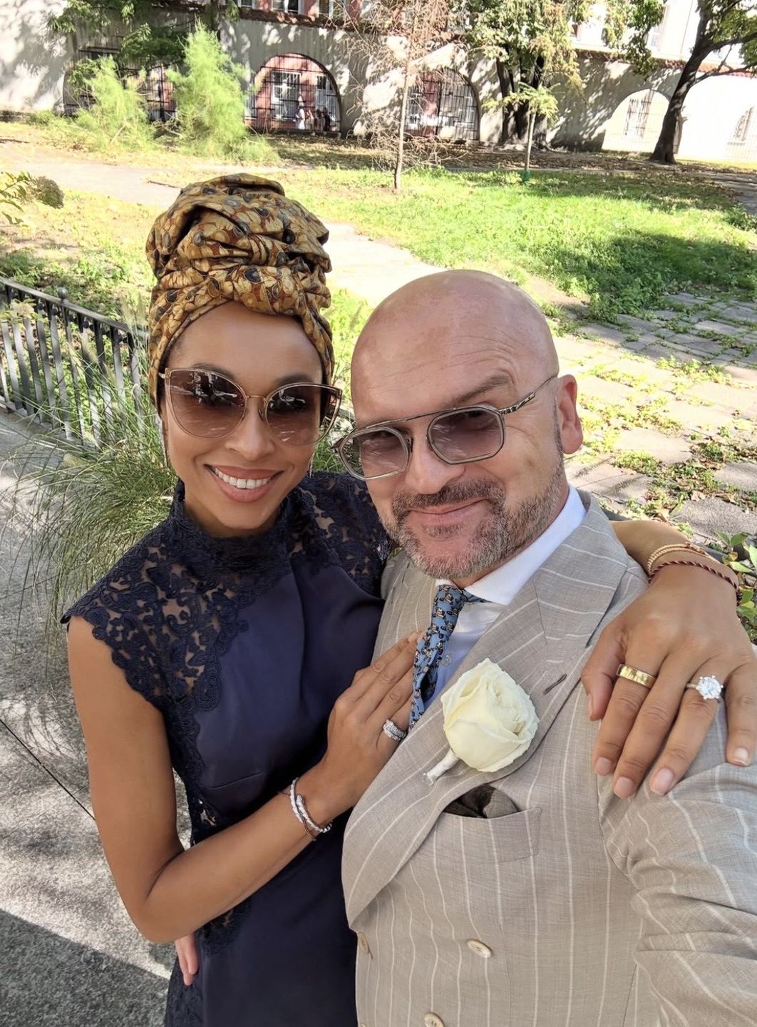 Omenaa Mensah i Rafał Brzoska