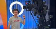 Maciej Rock pokazał studio "Halo, tu Polsat". Internauci mają ubaw