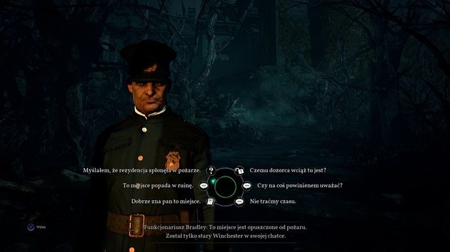 Call of Cthulhu - rozmowa z policjalntem