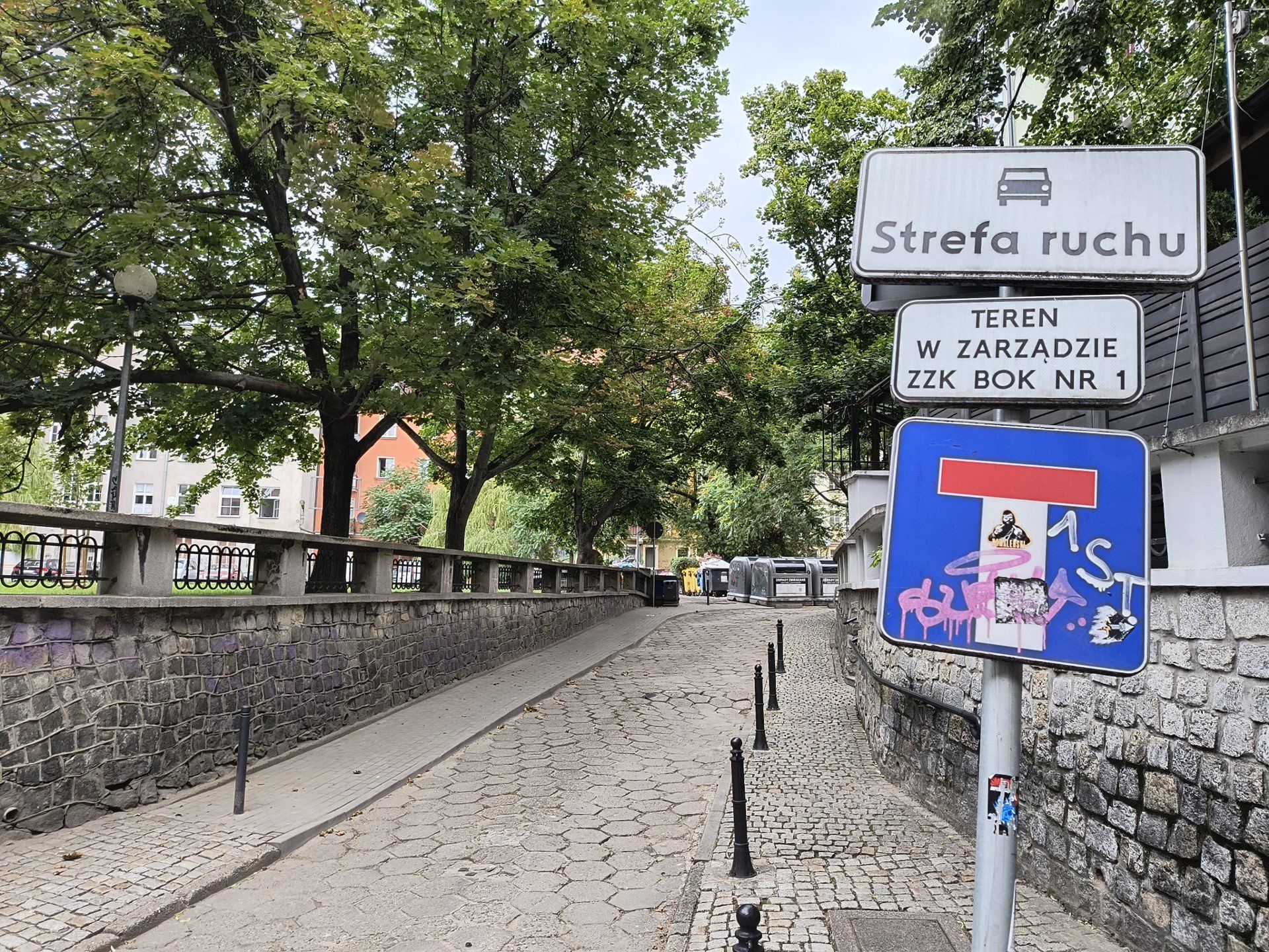 Podwórko przy Psich Budach