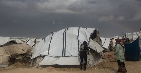 Gaza: pięć ofiar zimowych burz. Wśród zabitych roczne dziecko