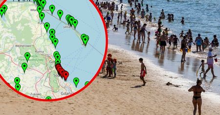 Fatalne wieści dla plażowiczów. Zamknięto ponad 40 kąpielisk