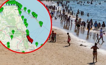 Fatalne wieści dla plażowiczów. Zamknięto ponad 40 kąpielisk