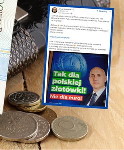 Spór o "złotówkę". Ekonomista zwraca uwagę Brudzińskiemu