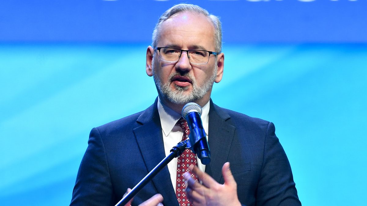 Minister zdrowia Adam Niedzielski