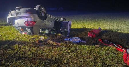 Groźne zdarzenie na DK62 w rejonie Chociszewa – apel o ostrożność na drodze!