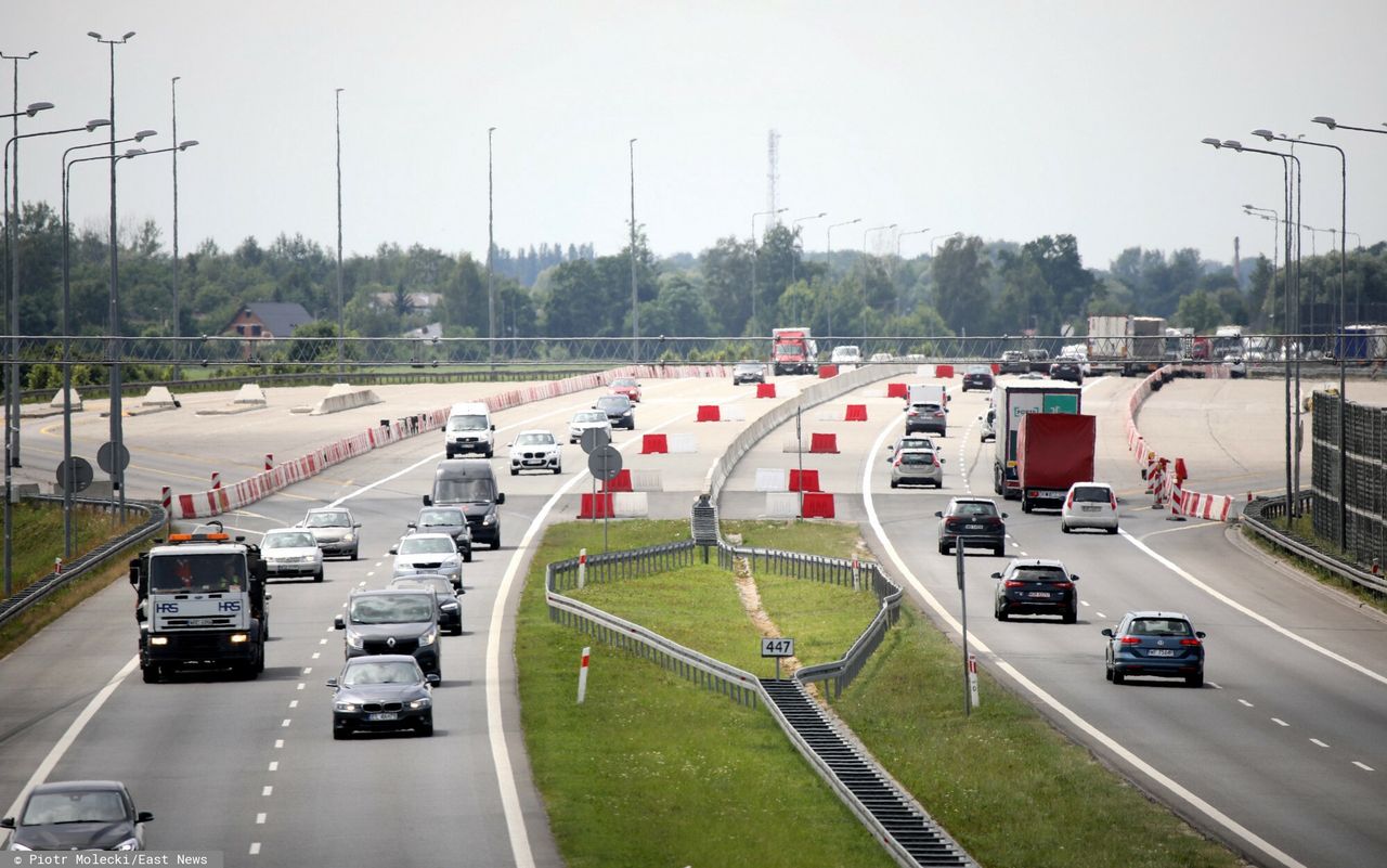 Autostrada A2 szybko się nie poszerzy. Huczne obietnice PiS daleko od realizacji