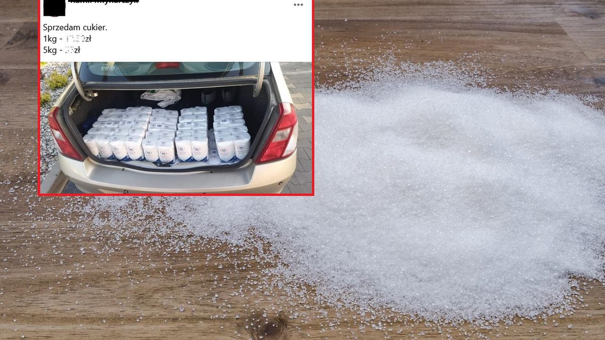 Absurd! Trwa nielegalna sprzedaż cukru w sieci. Kosmiczne ceny