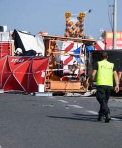 Tragiczny wypadek na S11. Nie żyją drogowcy. Szykowali się do pracy