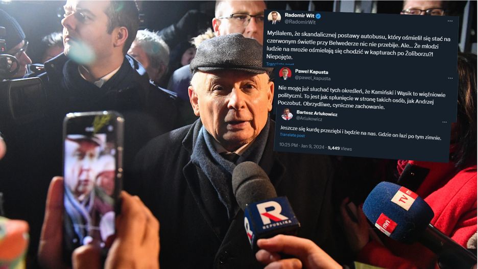 Kaczyński skomentował zatrzymanie Wąsika i Kamińskiego