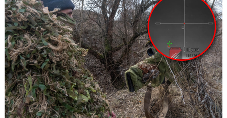 To nie gra, ani fotomontaż. Brawurowa akcja ukraińskiego snajpera