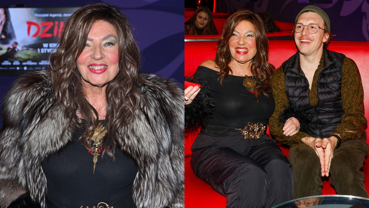 Agnieszka Fitkau‑Perepeczko i jej towarzysz